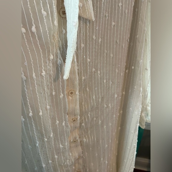 Cream Bow-Tie Dress - Picture 8 of 8